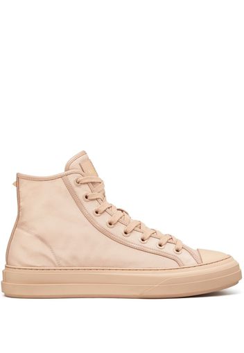 Valentino Garavani High-Top-Sneakers mit Schnürung - Nude