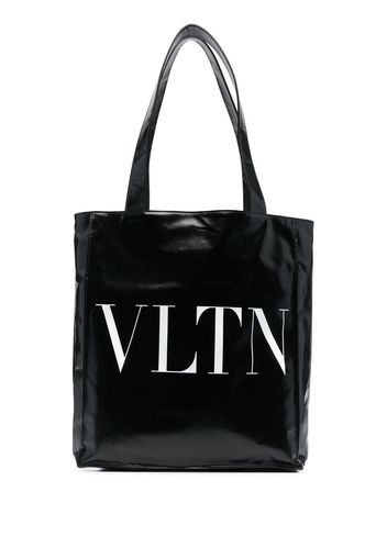 Valentino Garavani logo-print tote bag - Schwarz