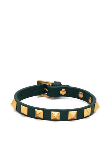 Valentino Garavani Rockstud buckle bracelet - Grün