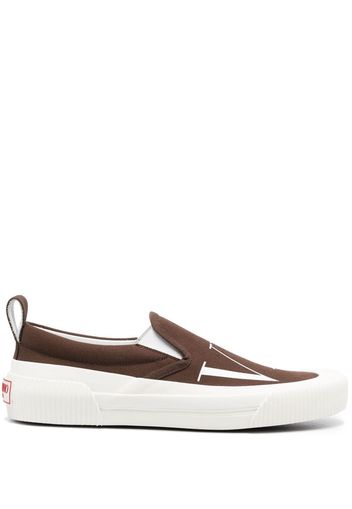 Valentino Garavani VLTN slip-on sneakers - Braun