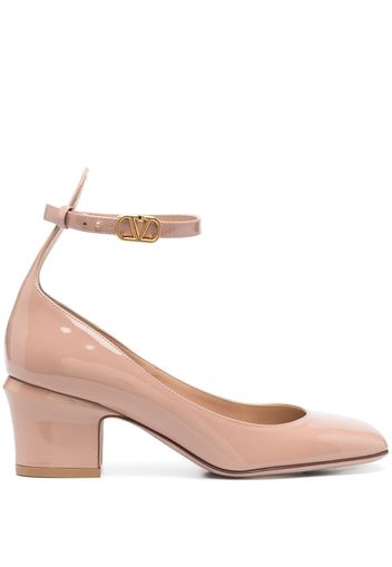 Valentino Garavani Tan-Go 60mm patent-leather pumps - Rosa