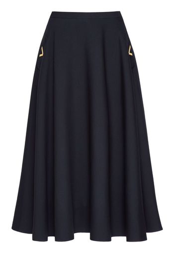 Valentino Garavani Crepe Couture midi skirt - Blau