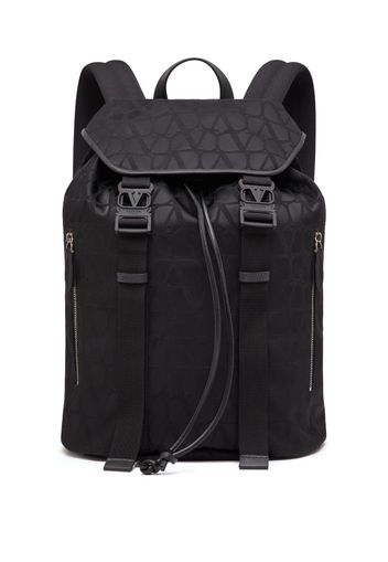 Valentino Garavani Rucksack mit Toile Iconographe-Print - Schwarz