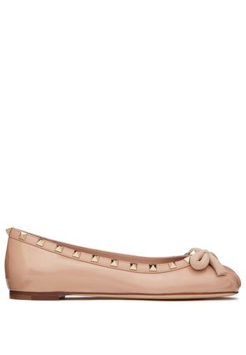 Valentino Garavani Rockstud Ballerinas - Rosa