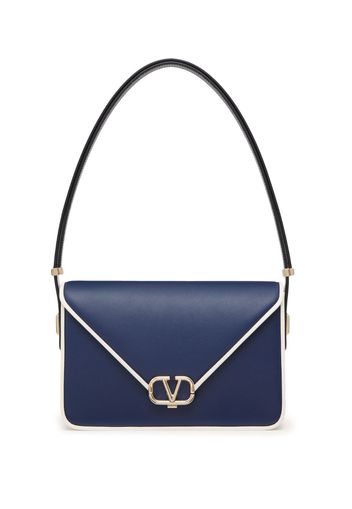 Valentino Garavani VLogo Letter two-tone bag - Blau