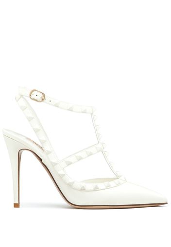 Valentino Garavani Rockstud Pumps 100mm - Weiß