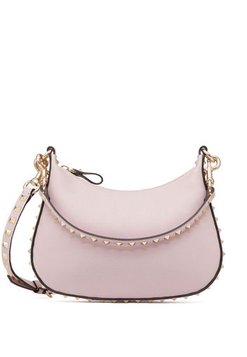 Valentino Garavani small Rockstud leather shoulder bag - Rosa