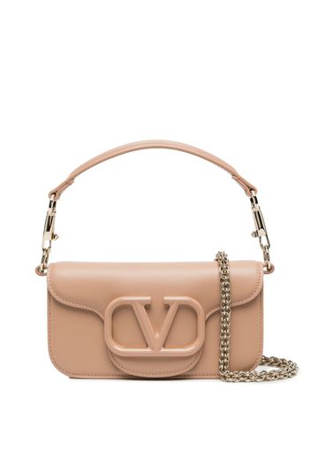 Valentino Garavani Locò shoulder bag - Nude