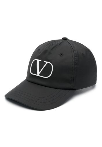 Valentino Garavani VLogo cotton baseball cap - Schwarz