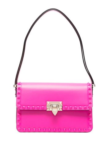 Valentino Garavani Rockstud23 leather shoulder bag - Rosa