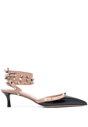 Valentino Garavani Rockstud patent-leather pumps - Schwarz