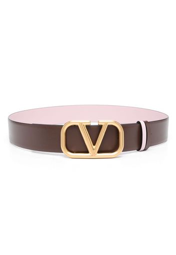 Valentino Garavani VLogo Signature belt - Braun