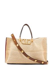 Valentino Garavani Gewebte Summer Handtasche - Nude