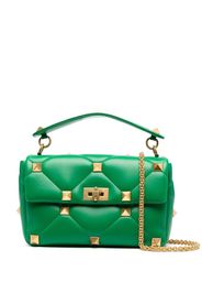 Valentino Garavani Roman Stud quilted shoulder bag - Grün