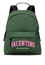 Valentino Garavani Rucksack mit Logo-Print - Grün