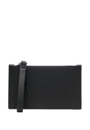 Valentino Garavani logo-print zipped wallet - Schwarz