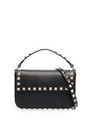 Valentino Garavani stud-detail leather shoulder bag - Schwarz