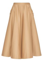 Valentino Garavani A-line midi skirt - Nude