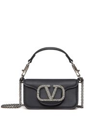 Valentino Garavani small Locó VLogo shoulder bag - Schwarz