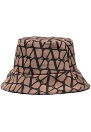 Valentino Garavani VLSIGN bucket hat - Braun