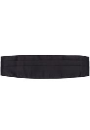 Valentino Garavani pleated silk cummerbund - Schwarz