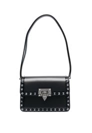 Valentino Garavani small Rockstud23 leather shoulder bag - Schwarz