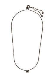 Valentino Garavani Rockstud chain-link necklace - Silber