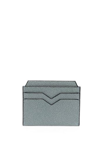 Valextra leather cardholder - Blau