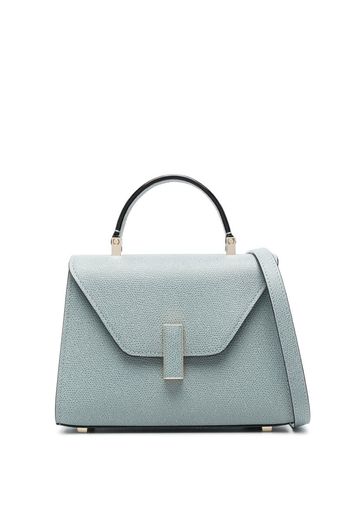 Valextra small leather tote bag - Blau