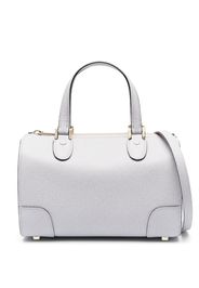 Valextra textured-finished leather bag - Grau