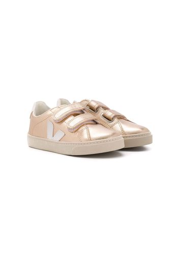 Veja Kids Sneakers mit Klettverschluss - Gold