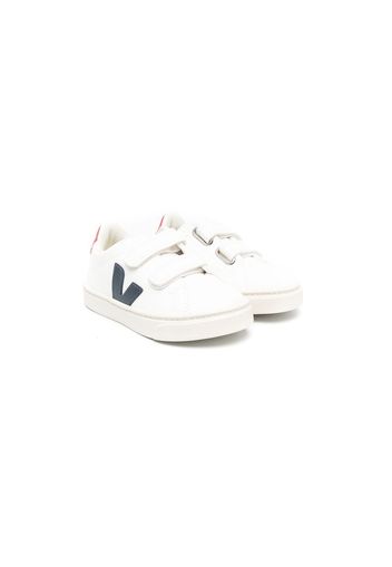 Veja Kids V-12 Sneakers mit Klettverschluss - Weiß