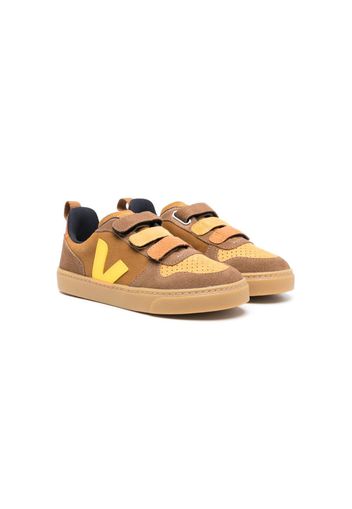 VEJA Kids V 10 suede sneakers - Braun