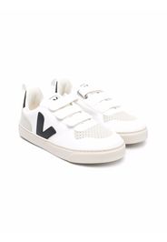 Veja Kids touch-strap low-top trainers - Weiß