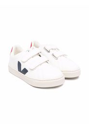 Veja Kids touch-strap low-top trainers - Weiß