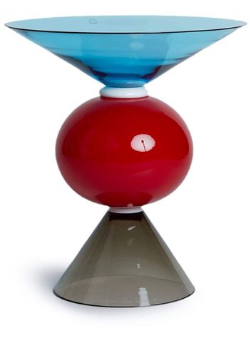 Venini Oman glass vase - Blau