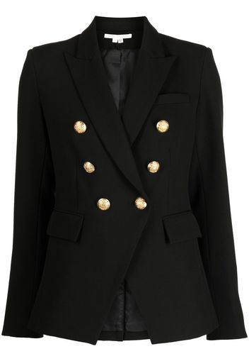 Veronica Beard double-breasted golden-buttons blazer - Schwarz