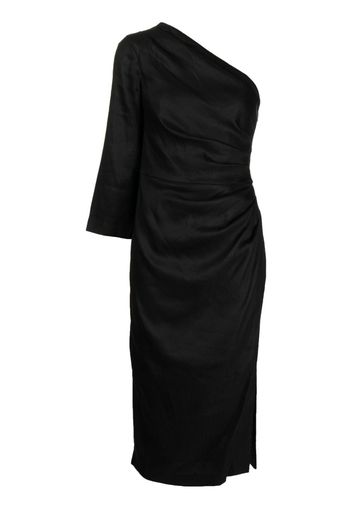 Veronica Beard Patsy asymmetric dress - Schwarz