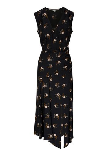 Veronica Beard Wixson floral-print dress - Schwarz