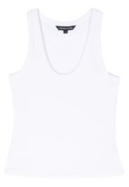 Veronica Beard fine-ribbed knitted tank top - Weiß
