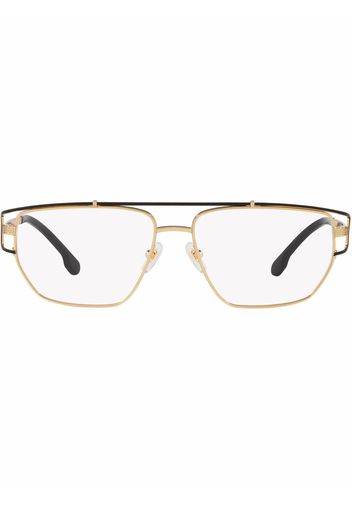 Versace Eyewear Brille mit eckigem Gestell - Weiß