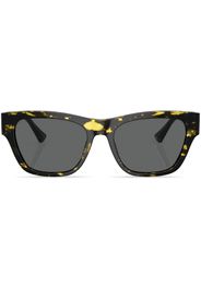 Versace Eyewear Sonnenbrille mit eckigem Gestell - Schwarz