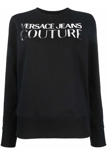 Versace Jeans Couture logo crew-neck sweatshirt - Schwarz