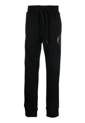 VERSACE JEANS COUTURE Jogginghose mit Logo-Print - Schwarz