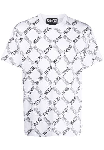 Versace Jeans Couture logo crew-neck T-shirt - Weiß