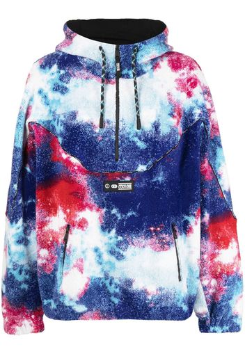 Versace Jeans Couture Hoodie mit Batikmuster - Mehrfarbig