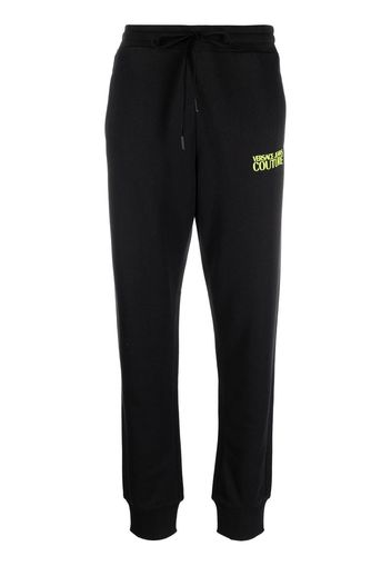 Versace Jeans Couture logo-print track pants - Schwarz