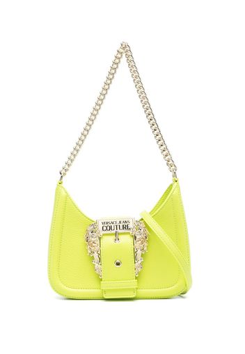 Versace Jeans Couture Baroque buckle shoulder bag - Grün