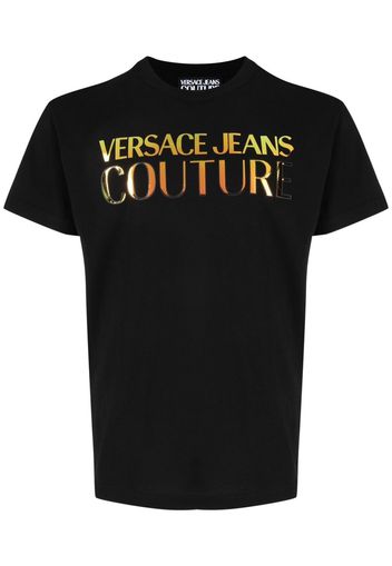 Versace Jeans Couture logo-print short-sleeved T-shirt - Schwarz