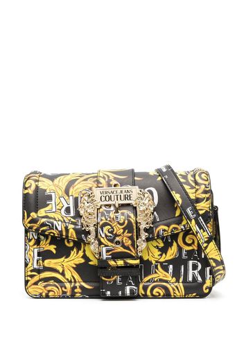 Versace Jeans Couture Barocco buckle logo-print print tote bag - Schwarz